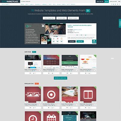 PCMMarketplace - PHP Application for Sell Templates Online