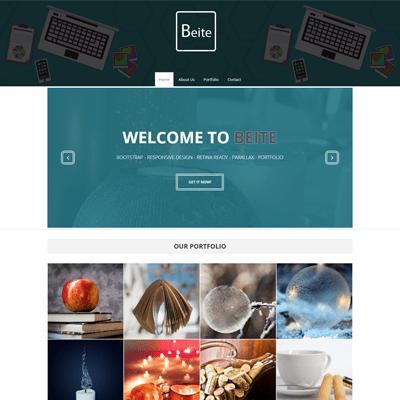 Beite - Responsive Portfolio Bootstrap Template