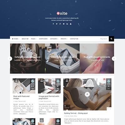 Oxite - Premium WordPress Responsive Blog Theme