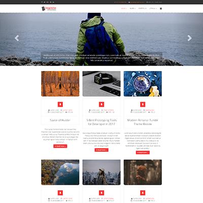 Inspinite - Blogger Free Joomla Blog Template