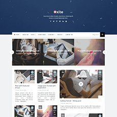 Oxite - Responsive WordPress Blog Theme