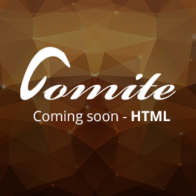 Comite - Timer Coming Soon Responsive Bootstrap Template